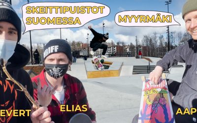 MYYRMÄEN UUSI SKEITTIPUISTO | Aapo Olervo, Elias Yli-jaskari, Mevert | Skeittipuistot Suomessa