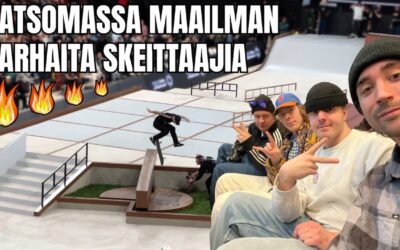 Katsomassa maailman parhaita skeittaajia livenä – Street League